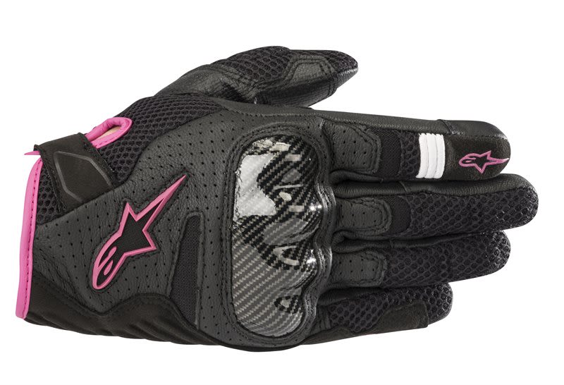 Manusi Alpinestars Stella SMX-1 Air V2 - Negru,Roz