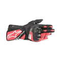 Manusi de piele dama ALPINESTARS STELLA SP-8 V3 - Negru,alb,Roz
