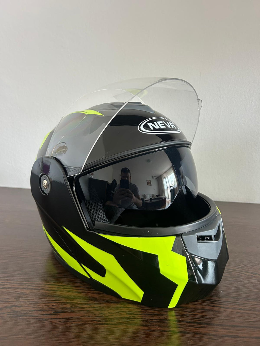 Casca moto flip-up