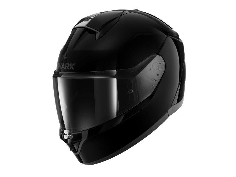 Casca integrala SHARK RIDILL 2 BLANK - Negru,Lucios