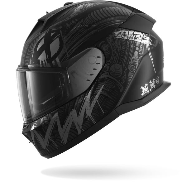 Casca integrala SHARK D-SKWAL 3 SHIEVER MAT culoare gri/negru