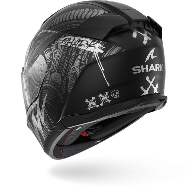 Casca integrala SHARK D-SKWAL 3 SHIEVER MAT culoare gri/negru