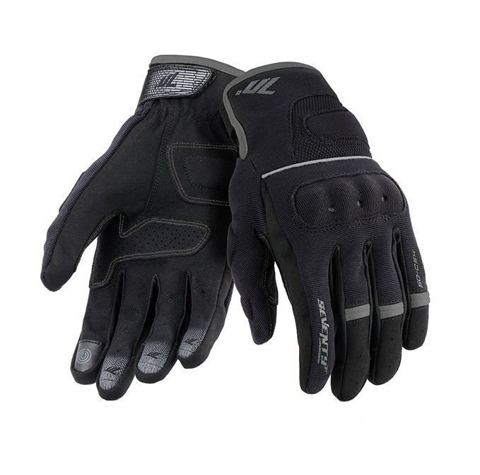 Manusi barbati Urban vara Seventy model SD-C54 negru/gri  – degete tactile