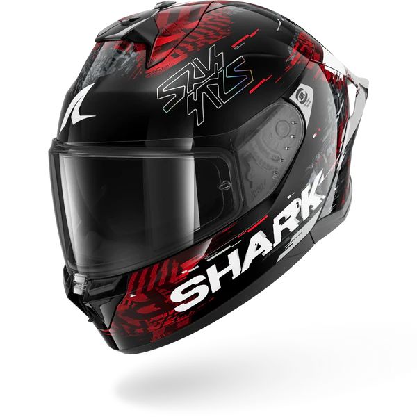 Casca integral SHARK SKWAL CUP SPEED-VIB – Argintiu/Negru/Rosu