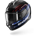 Casca integrala  SHARK SKWAL i3 LIGHT-BLUR culoare albastru/negru/rosu