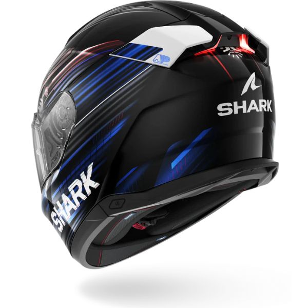 Casca integrala  SHARK SKWAL i3 LIGHT-BLUR culoare albastru/negru/rosu