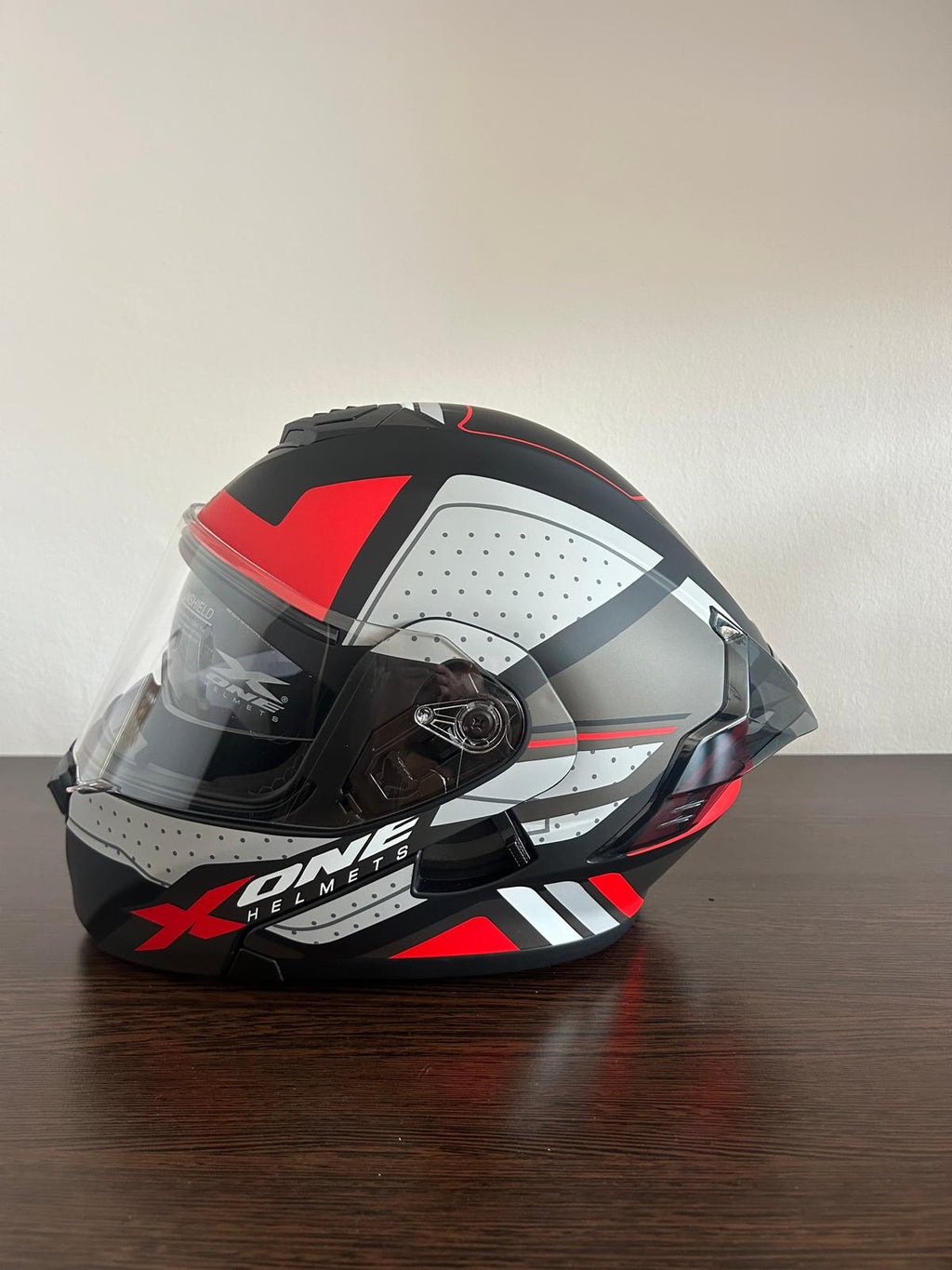 Casca moto flip-up