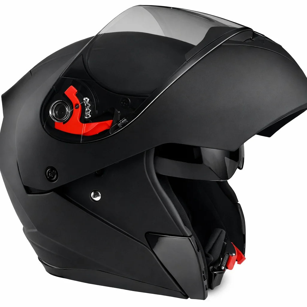 Casca moto flip-up
