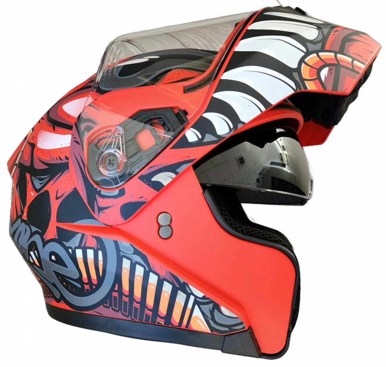 Casca moto flip-up