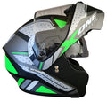 Casca moto flip-up