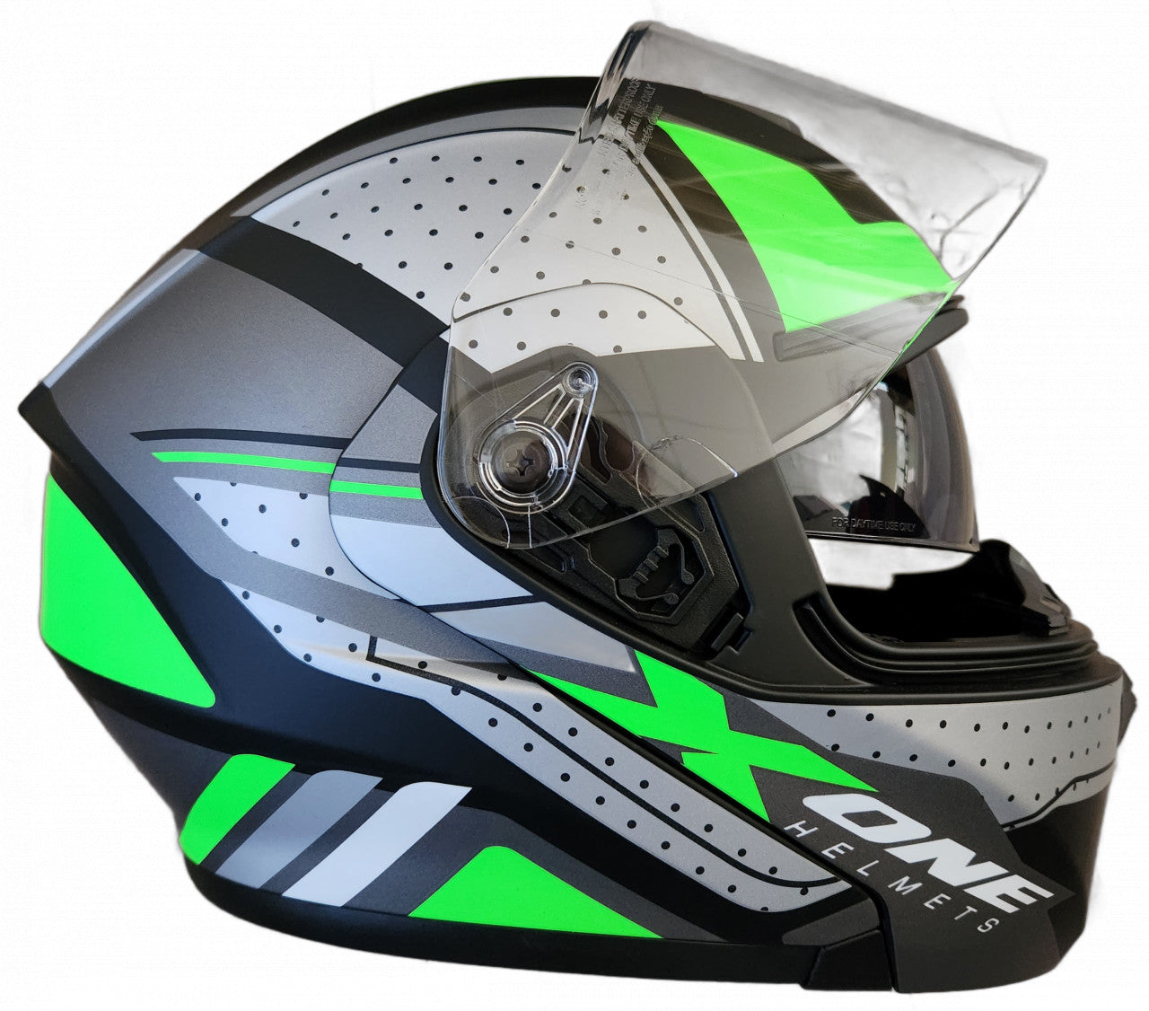 Casca moto flip-up