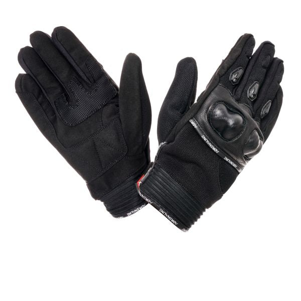 Manusi piele Adrenaline Meshtec 2.0 - Negru