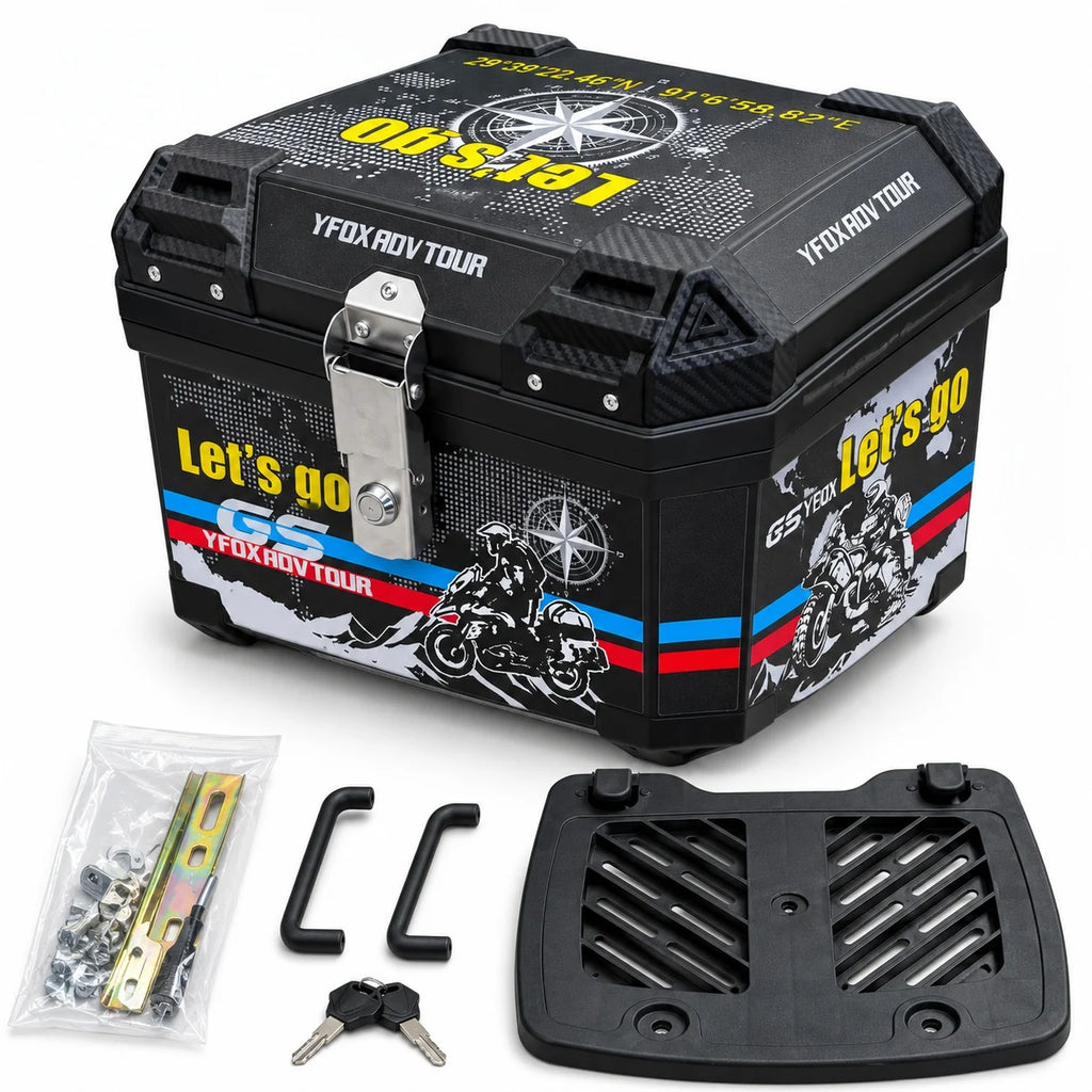 Top case/ cutie moto pachet cu laterale